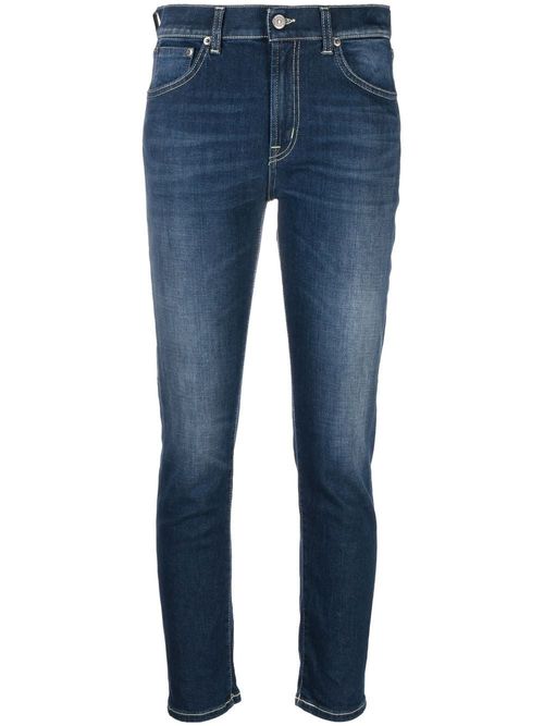 DONDUP cropped skinny jeans -...