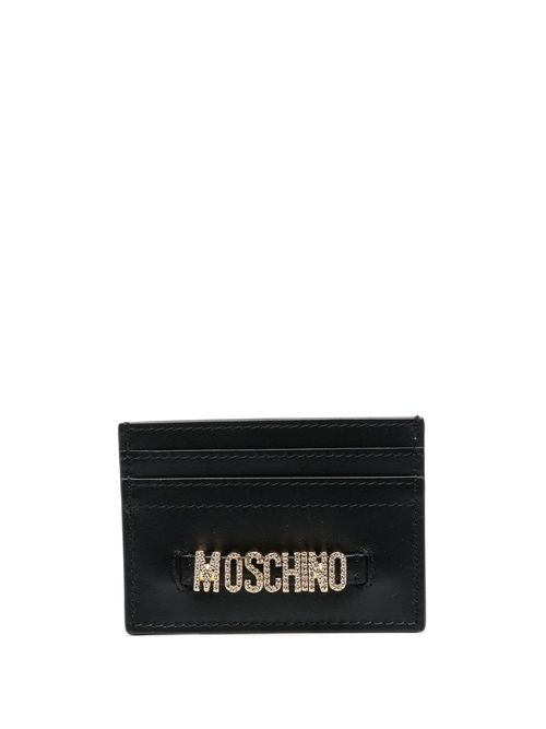 Moschino leather...