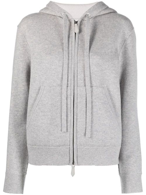 Burberry embroidered-monogram Hoodie - Farfetch