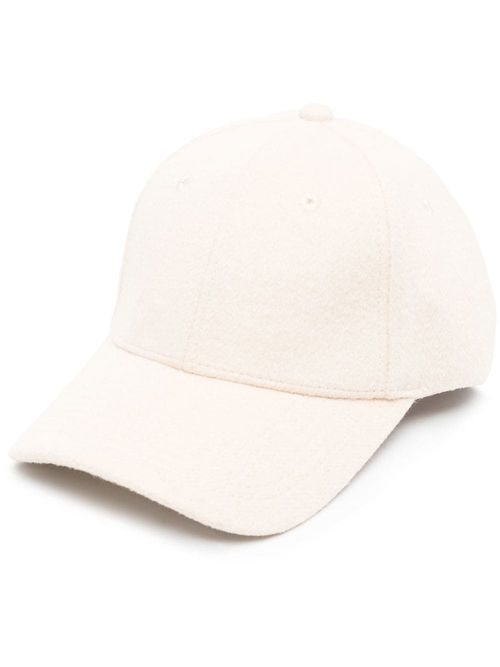 Nanushka Diamond Check Logo Baseball Cap - Neutrals