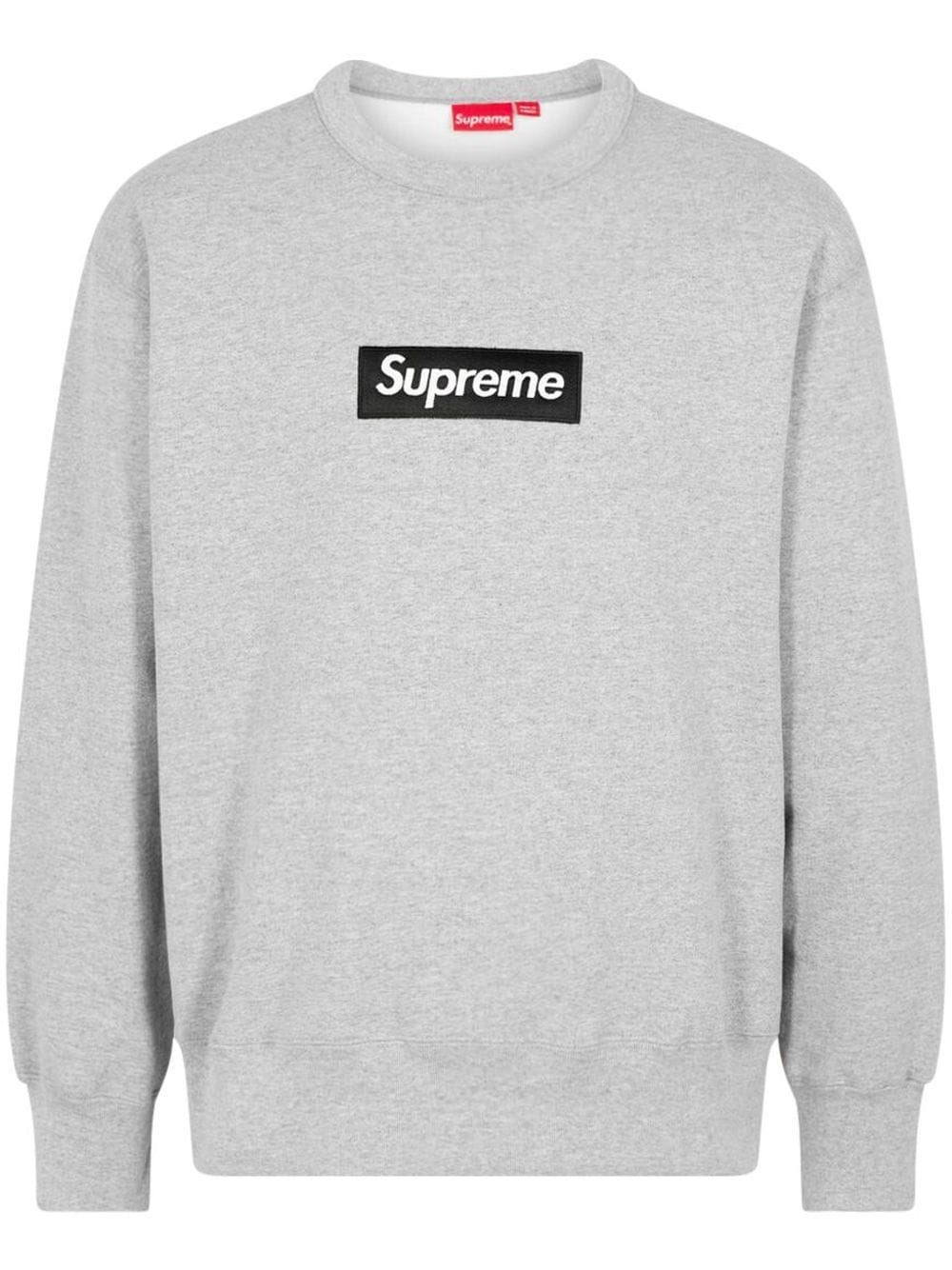 Supreme Box Logo crewneck sweatshirt - Grey | £421.00 | Grazia