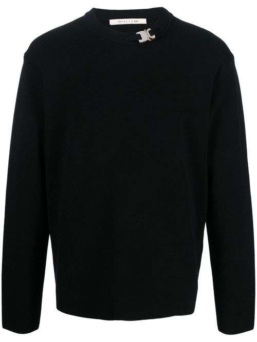 1017 ALYX 9SM buckle-detail sweater - Black