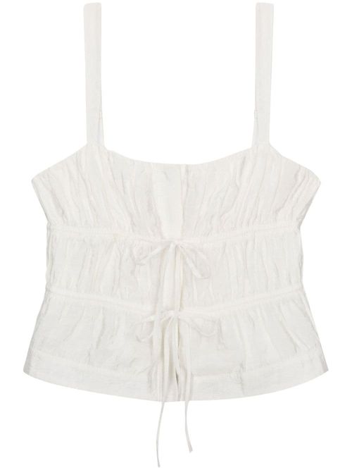 Simkhai Erika Silk Lace Cami Top - Farfetch