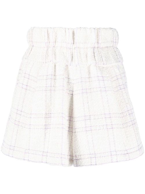 IRO high-waist tweed shorts -...