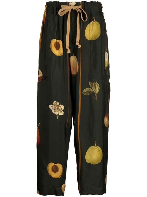 Uma Wang fruit-print pajama...