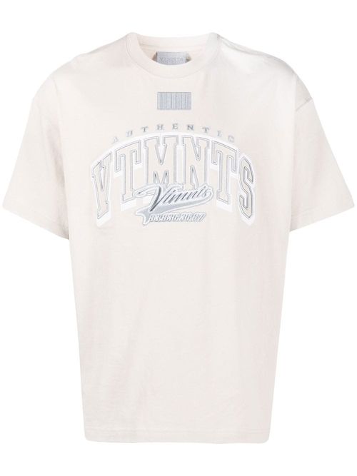 VTMNTS logo-print T-shirt -...