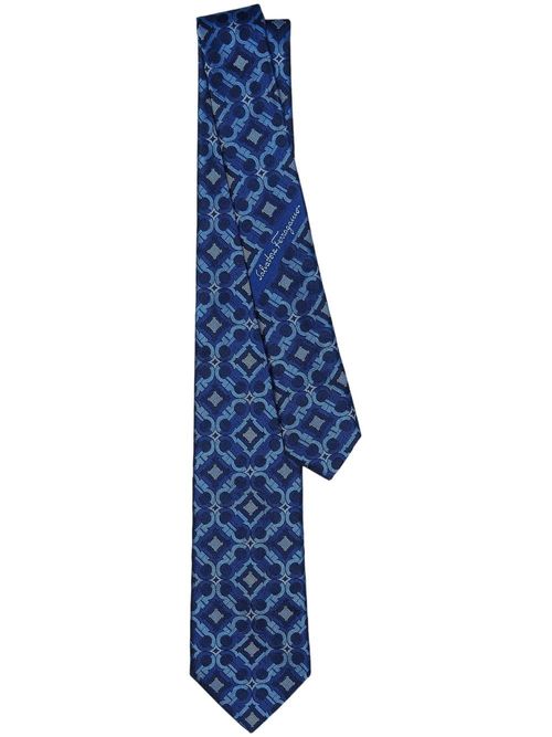 Ferragamo horse-print Silk Tie - Farfetch