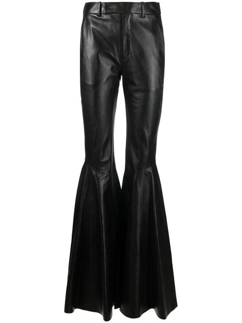 Gcds Velvet Flared Trousers - Farfetch