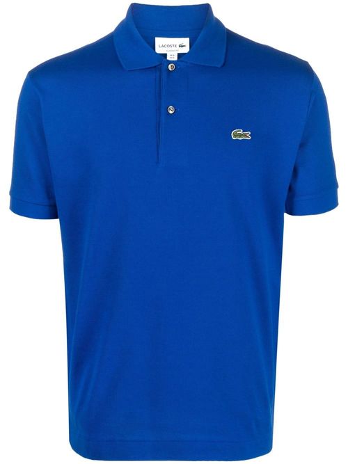 Lacoste logo-patch polo shirt...