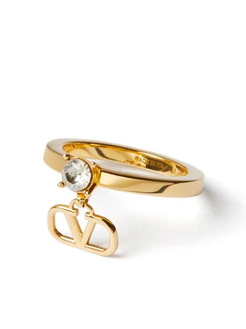 Valentino Garavani Vlogo Signature Cuff Ring