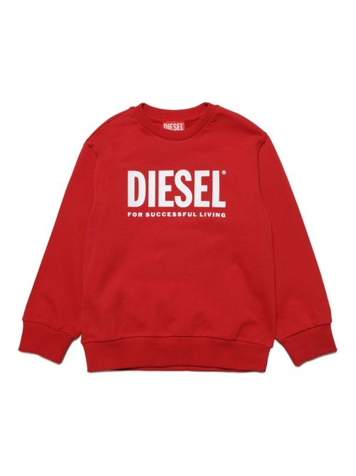 Diesel Kids logo-print cotton...