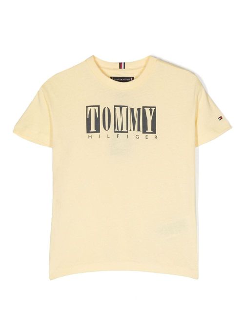 Tommy Hilfiger logo-print Short Sleeved T-shirt - Farfetch