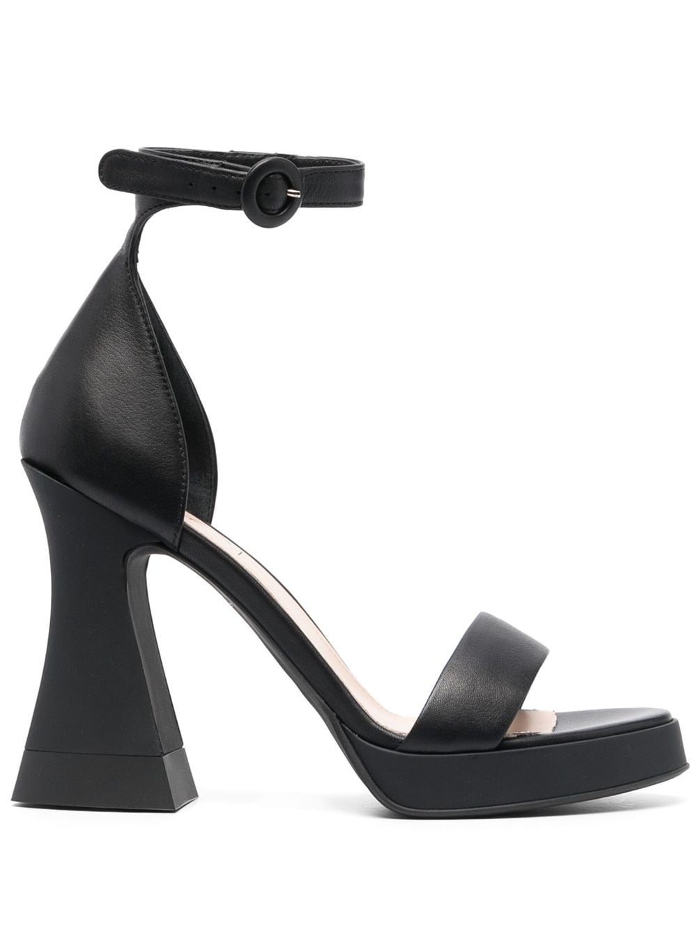 AGL Janis 115mm ankle strap sandals Black 2383.00 Mirror Online