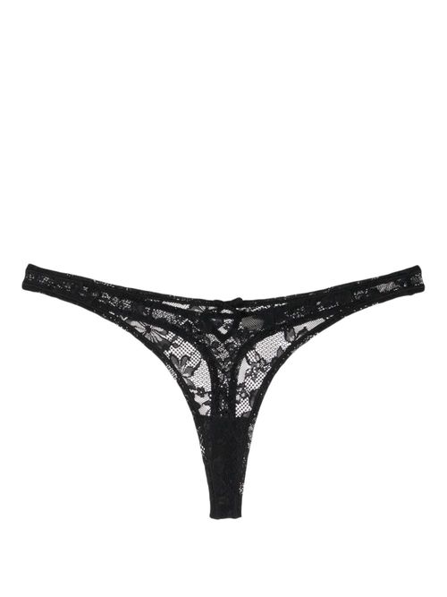 Fleur Du Mal Superstar Embroidery Thong - Farfetch