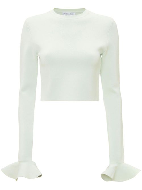 JW Anderson ruffled cuff crop...