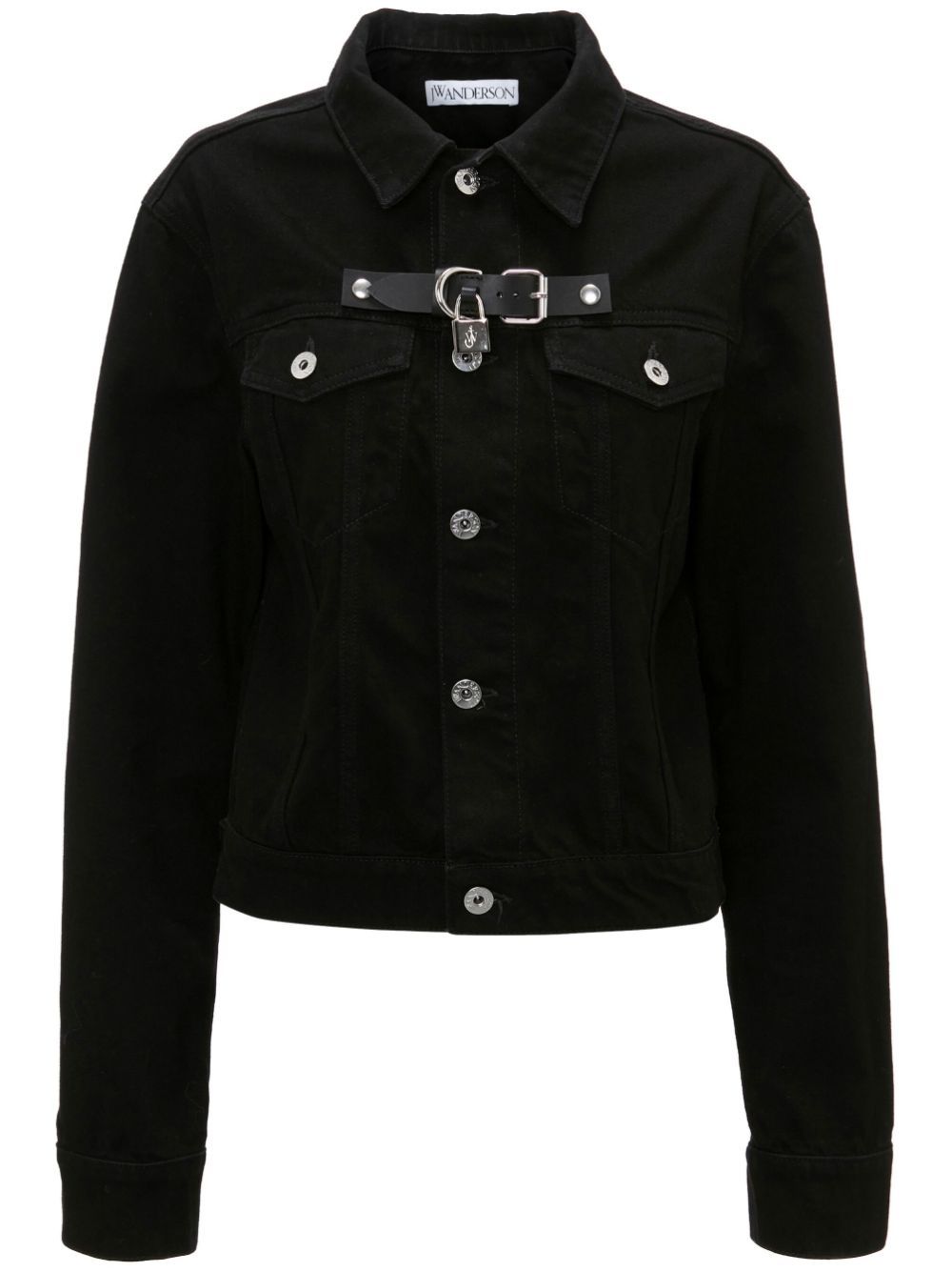 JW Anderson Black Buttoned Coat