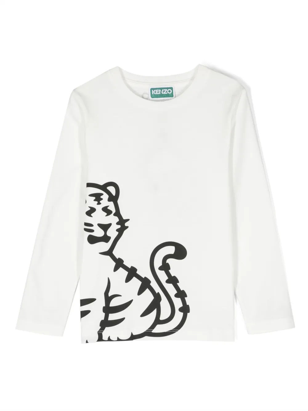 Kenzo white 2024 long sleeve top