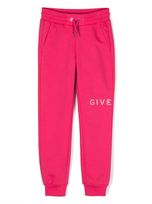 Givenchy Kids logo-print Track Pants - Farfetch