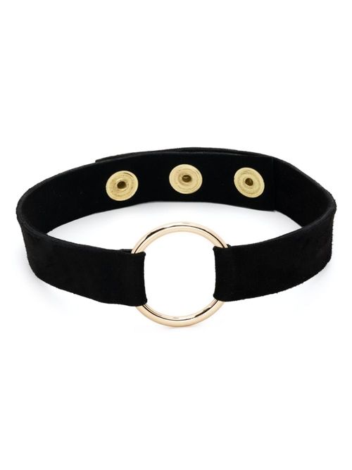 Manokhi Marla suede choker...