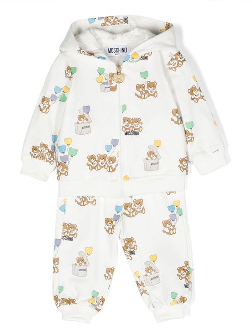 Moschino Kids Toy Bear print...