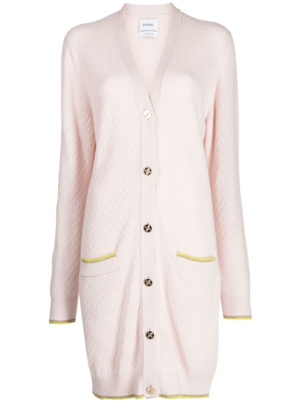 Barrie cashmere-alpaca buttoned coat - Neutrals