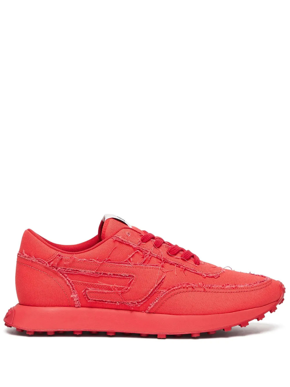 Diesel cheap red sneakers