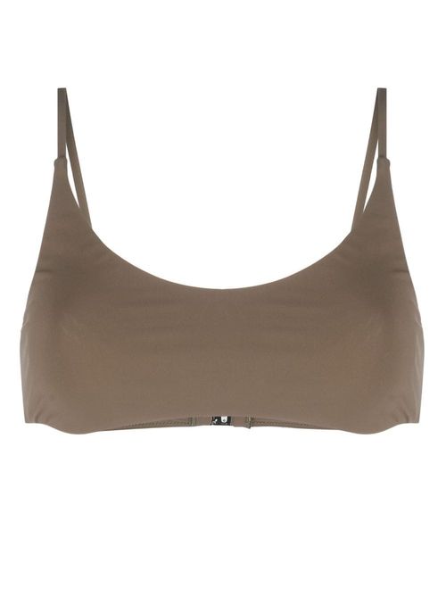 TOTEME scoop-neck bikini top...