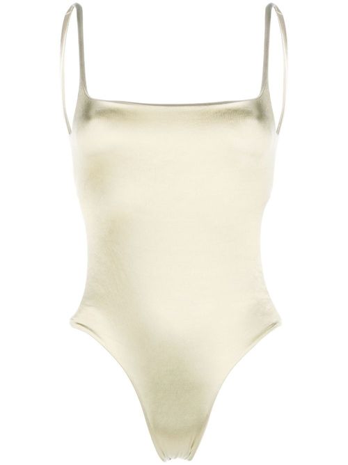 Dion Lee high-shine spaghetti-strap Bodysuit - Farfetch