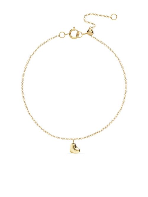 Foundrae 18kt Yellow Gold Four Heart Clover Bracelet - Farfetch