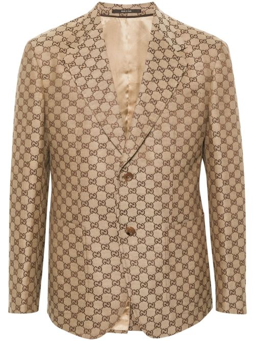 Gucci GG Supreme linen blazer...