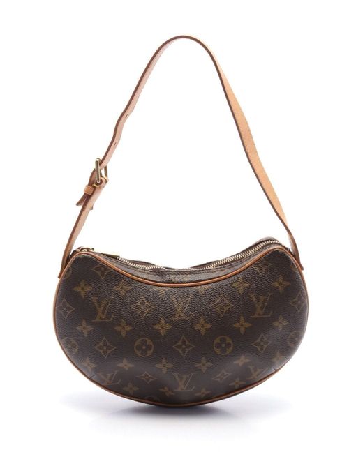 Louis Vuitton 2002 Croissant Mm Shoulder Bag in Brown