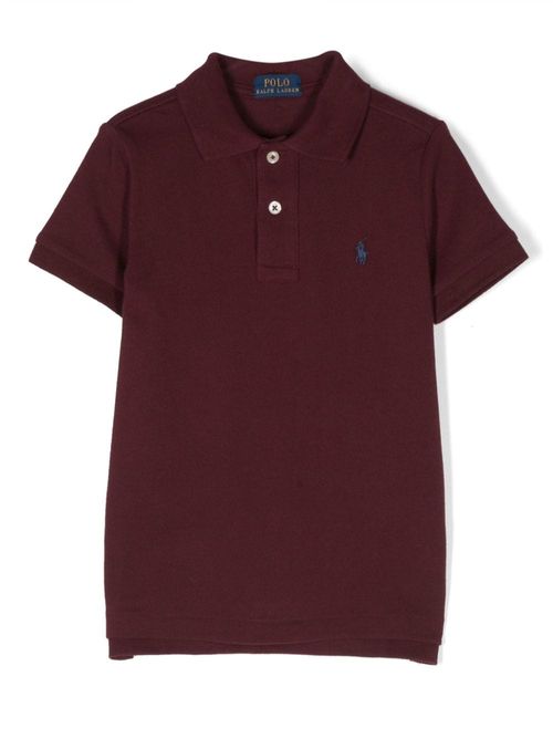 Polo Ralph Lauren embroidered-logo Cotton Polo Shirt - Farfetch