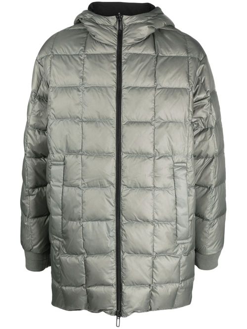 Emporio Armani all-over monogram-print Padded Jacket - Farfetch