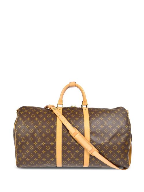 Louis Vuitton 2016 Pre-owned Keepall 50 Bandouliere Bag - Brown