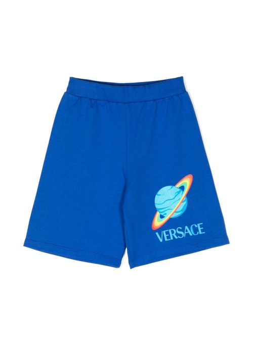 Versace Kids Logo Print Boxers - Farfetch