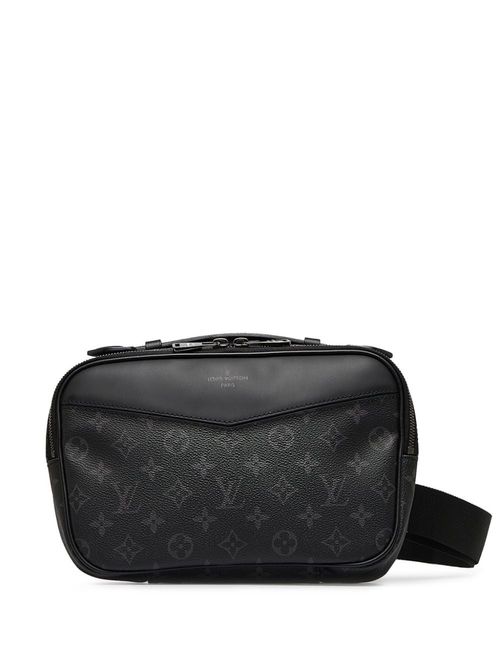 Louis Vuitton Monogram Eclipse Briefcase Explorer M40566 Men's 2WAY bag  Black