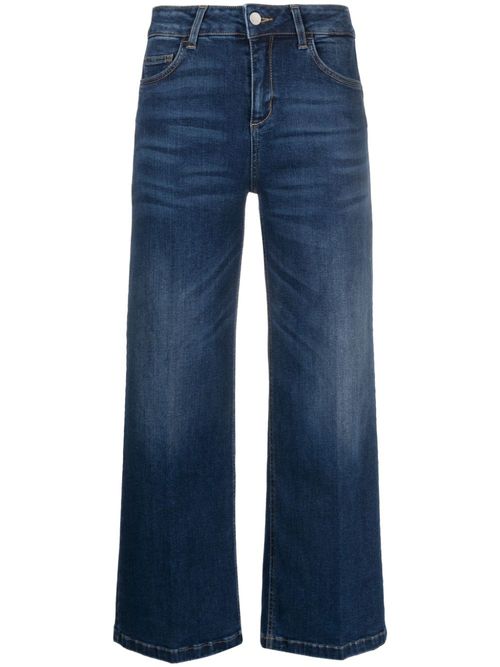 LIU JO mid-rise cropped jeans...