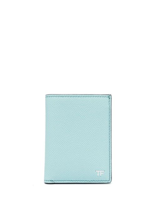 TOM FORD Money Clip Leather Wallet - Farfetch