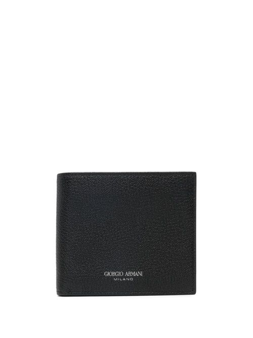 Armani Exchange embossed-logo Print Leather Wallet - Farfetch