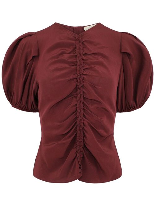 Ulla Johnson Pippa Ruffle Silk Top