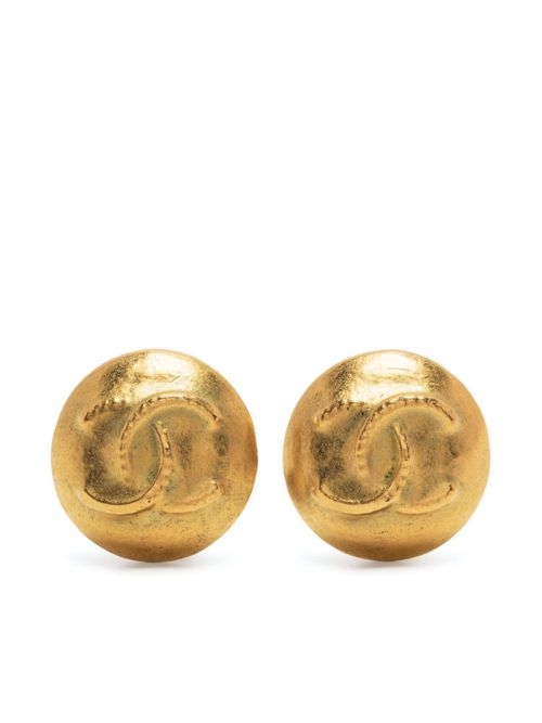 CHANEL Pre-Owned CC button...