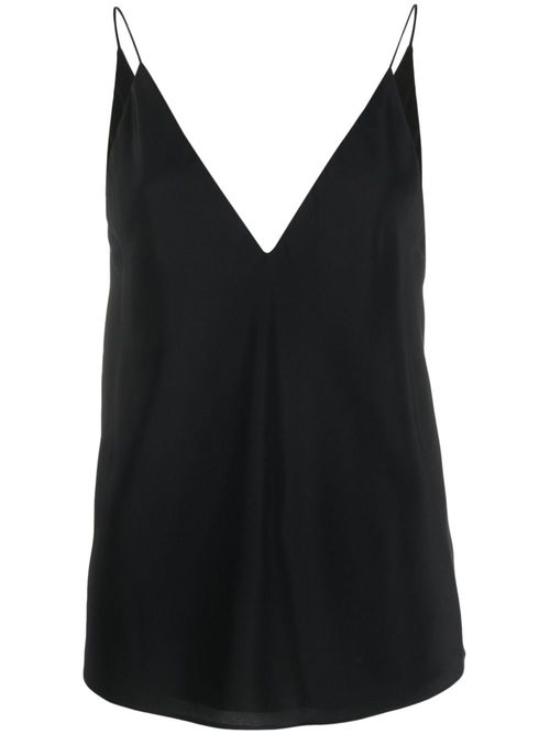 Gilda & Pearl wide-strap Silk Tank Top - Farfetch