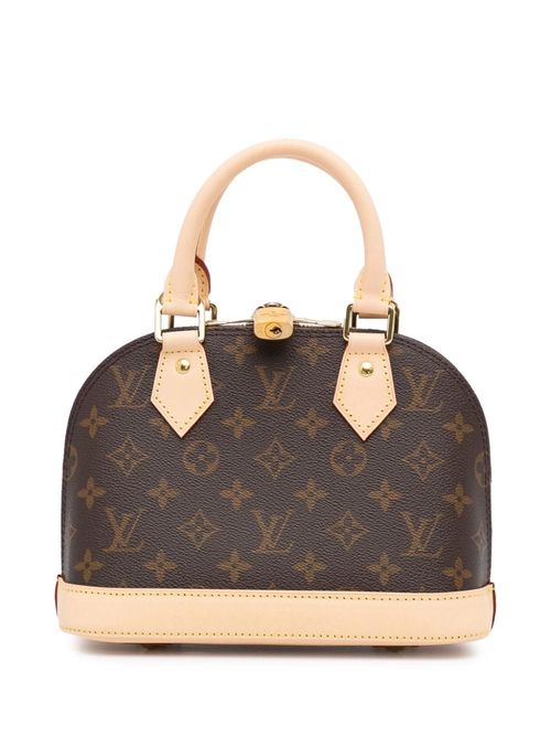 Louis Vuitton 2009 pre-owned Monogram Eclipse Alma Handbag - Farfetch