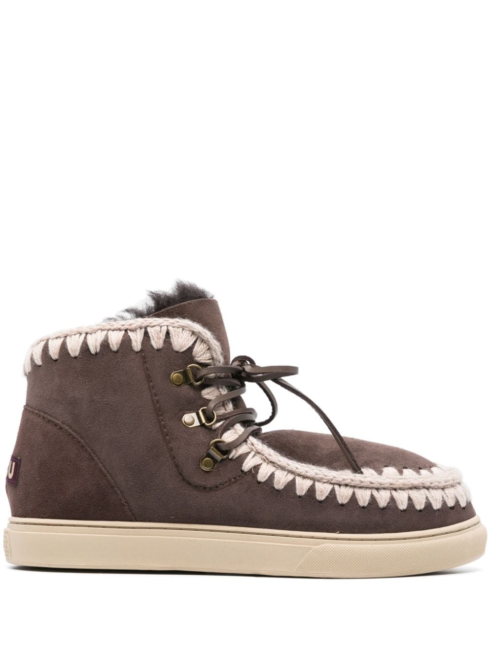 Mou lace hot sale up sneaker boot