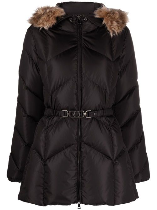 Moncler Loriot belted puffer...