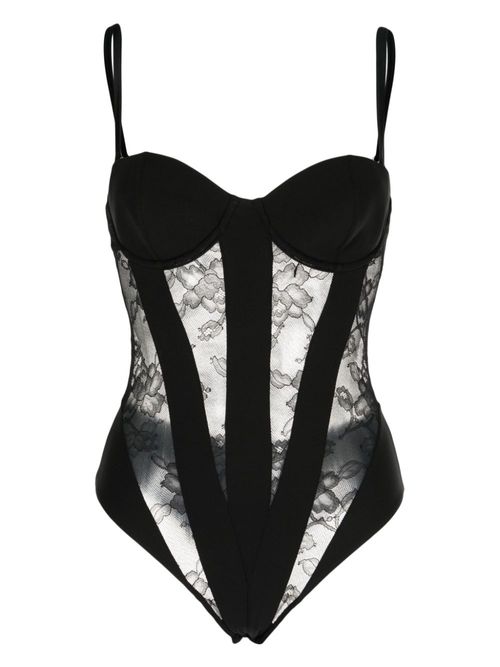 Fleur Du Mal floral-lace...