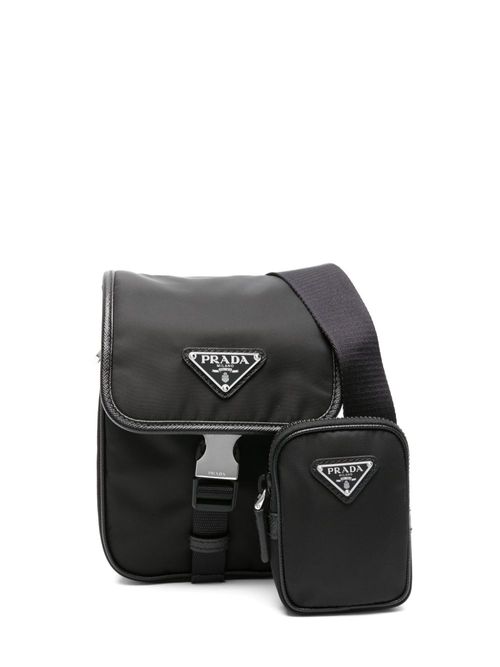 Prada Re-Nylon flap messenger...