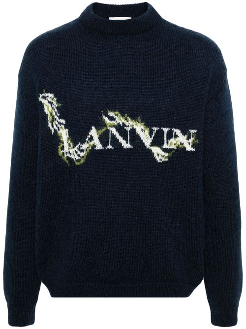 Lanvin mock-neck...