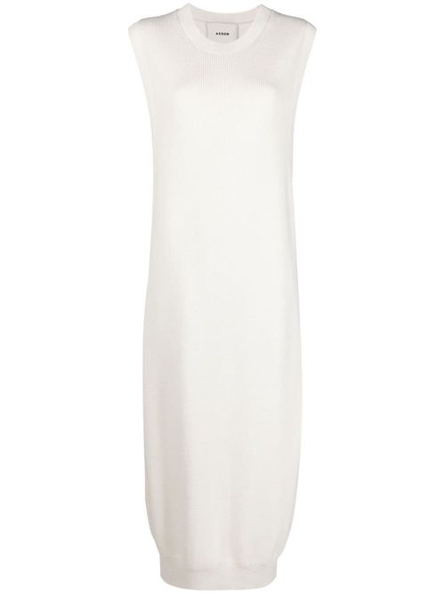 AERON sleeveless ribbed maxi...