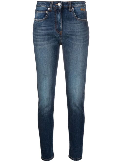 MSGM high-rise skinny jeans -...